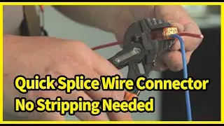 Quick Splice Wire Connector | No Stripping Required (ALPHAO Tech)