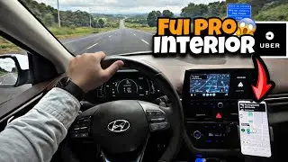 PRIMEIRA VIAGEM PRO INTERIOR NA UBER com IONIQ✅ valeu a pena?