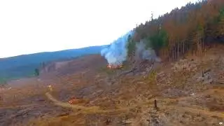 Highway 141 fire