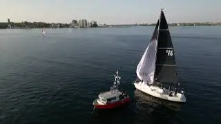 IMX/38 - Panta Rhei X - Leeward mark rounding + Upwind - June 13 2023