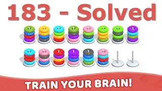 Color Hoop Stack - Level 183