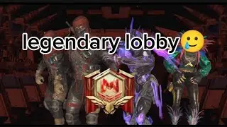 Cod mobile legendary battle royale lobby #callofdutymobile  #codm