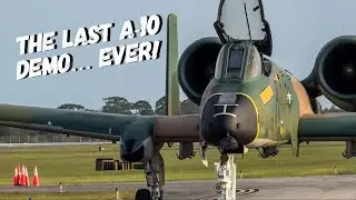 A-10 Demo Team LAST DEMO EVER - Stuart Airshow 2024 [FULL DEMO]