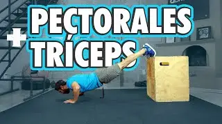 Rutina de PECHO Y TRICEPS En Casa 🏠 SIN PESAS!!! 🔥
