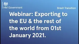 Prepare your business for trading from 1st January 2021
