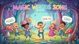 Magic words song || Learn the magic words || MiniMinds-kids 