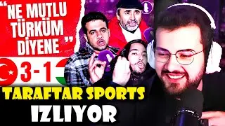 Jrokez - Taraftar Sports 'Türkiye 3-1 Macaristan' İZLİYOR | 'Kırmızı-Beyaz Şampiyon Cimbom' Diyor Ya