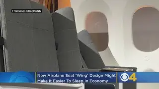 New Airplane Seat 'Wing' Design Might Make It Easier To Sleep In Economy