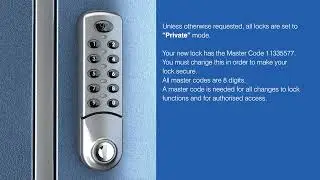 Change Master Code Digital Combination Lock (3780/81/82/84/800)