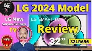 🔥🔥LG 32LR565 TV Review !32 inch  webos  AI smart  TV ! Unboxing & review2024 model live demo🔥🔥🔥
