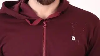 Turms The Distraction | Stain Repellent & Anti Odour Maroon Hoodie