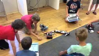 SnakeBot vs TankBot vs RobotArm vs PrinterBot