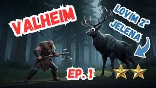 Prvn&iacute; den ve VALHEIMU: Skeleton, obř&iacute; Troll a hled&aacute;n&iacute; domova 🌲🏹  #valheim #valheimwalkthrough