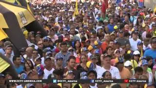 Thousands rally as Venezuela deals with economic downturn