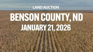1,174.48 Acre Land Auction - Benson County, ND