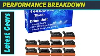 Best 144A (W1144A) Drum Unit 10-Pack: Flawless Prints for MFP Printers