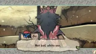 ŌKAMI HD Oki fight