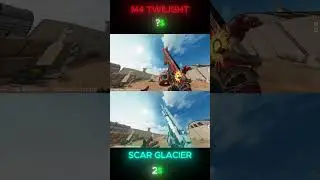M4 TWILIGHT VS SCAR GLACIER 2$ LEGENDARY SKIN  #bloodstrikemobile #bloodstrike #bloodstrikepartner