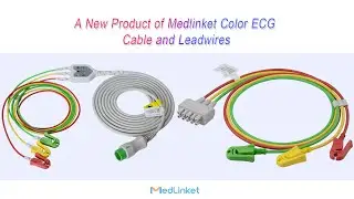 A New Product of Medlinket :Color ECG Cable and Leadwires.