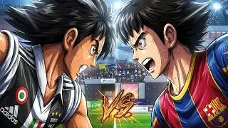 Juventus vs Barcelona - Captain Tsubasa - Tsubasa vs Hyuga [TRAILER]