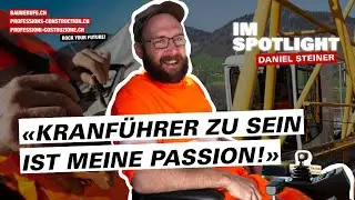 Bauberufe: 🎥 Kranf&uuml;hrer hautnah: Daniel Steiner zeigt seinen Alltag in 50 Metern H&ouml;he
