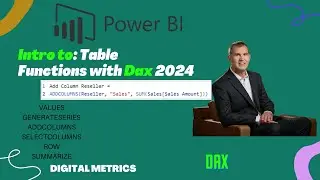 Power BI Intro Table Functions 2024