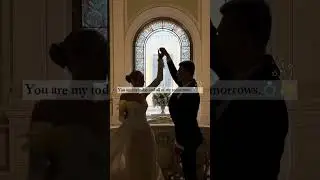 💕With you, forever begins today.#TodayAndTomorrow#ForeverBeginsToday#WeddingVibes #quotes #ytshorts