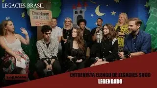 Entrevista elenco de Legacies SDCC l Legendado