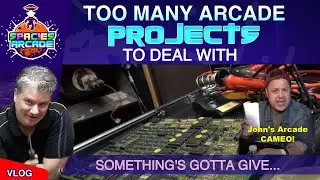 Too many Arcade projects to deal with... #arcade #arcadegames
