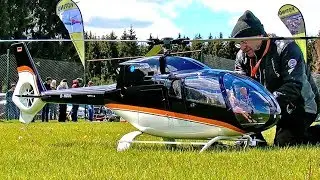 AMAZING RC FLIGHT EC-120 EUROCOPTER SCALE MODEL TURBINE HELICOPTER FLIGHT DEMONSTRATION