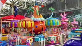 Аттракцион детская карусель Fly Around the World Видео 2 на kidsgame.com.ua