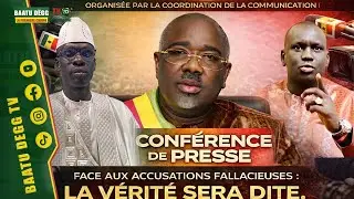 🔴[ EN DIRECT ] CONFERENCE DE PRESSE : Farba Ngom organisée par la Coordination de la Communication