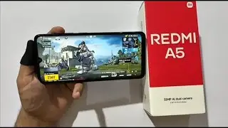 Redmi A5 - PUBGMOBILE Test HANDCAM 4 Finger Non Gyro 60 FPS?