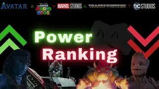 TOP 10 MOVIES/SERIES 🚨VOTE NOW!!!🚨| Power Ranking for Avatar, MCU, Transformers, Super Mario