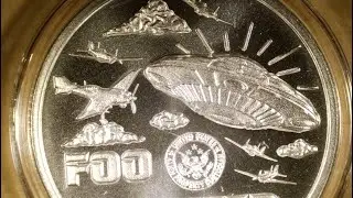 2024 Foo Fighter / UFO & Alien Series / M6 Metals & Intaglio Mint