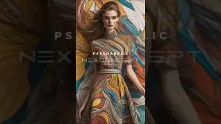 PSYCHEDELIC PATTERN DESIGN FASHION TRENDFORECAST 2023-2024 #shorts