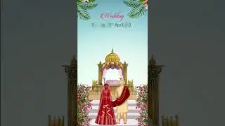 Punjabi Wedding Invitation | Sikh Wedding Invitation #sikhwedding #punjabiwedding | Invito AI-1159