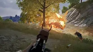 Double C4 vs BRDM-2 = Huge explosion! PUBG