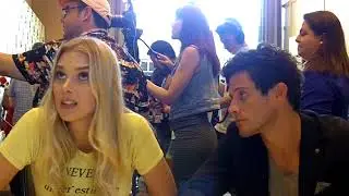 Stitchers Stars Emma Ishta and Kyle Harris Talk Season 3