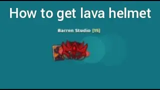 So Close! How to get lava helmet in starve.io