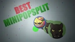 AGAR.IO | THE BEST MINIPOPSPLIT !