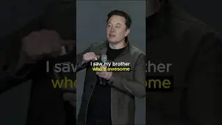 Elon Musk Reveals EMOTIONAL Childhood with his Brother KIMBAL MUSK | #shorts
