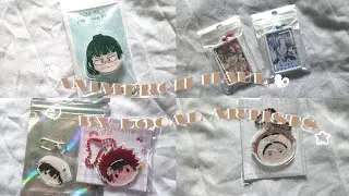 [ilvlhlog #1] anime merch haul —by local artists
