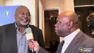Gil Robertson, Founders of AAFCA interview at the 2025 Truth Awards in Los Angeles, CA.