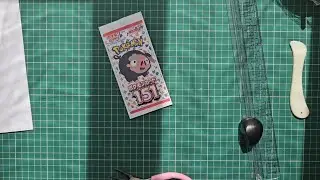How to Make Handmade Pok&eacute;mon Packs! #HandmadePokemon #PokemonArt #Pokemon151 #HowTo #Crafts