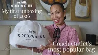 I FINALLY BOUGHT THE COACH OUTLET'S MOST POPULAR BAG! | MY 1ST BAG UNBOXING OF 2026
