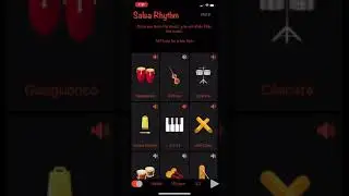 How to use Salsa Rhythms App
