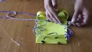 DIY Navajo Cradleboard craft for Mother's Day