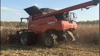Demoing A 7250 Case IH Combine