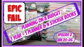 EPIC FAIL | PLANNING ON A BUDGET | WEEK 2 20th-26th JANUARY 2020